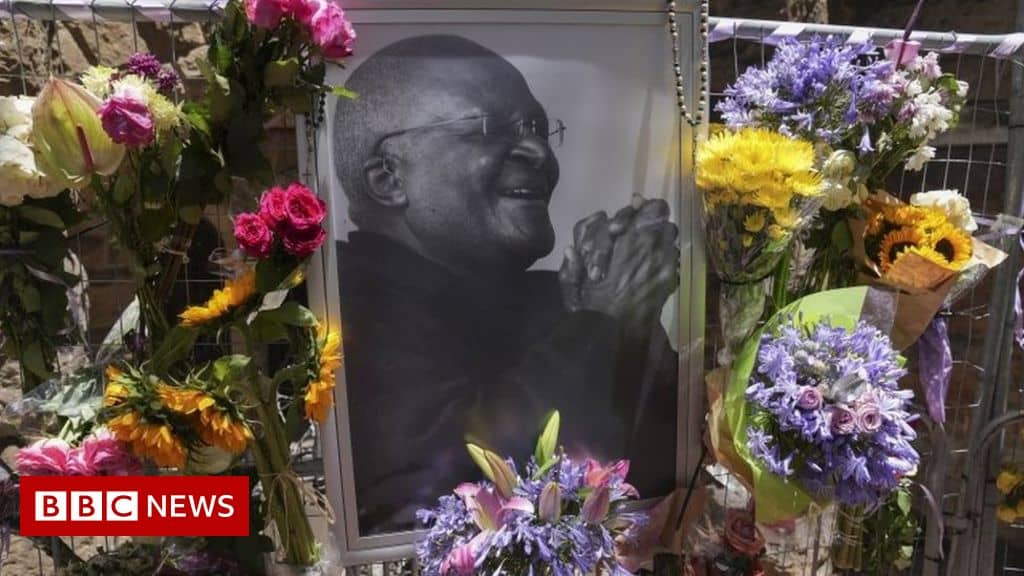 South Africa holds state funeral for Archbishop Desmond Tutu