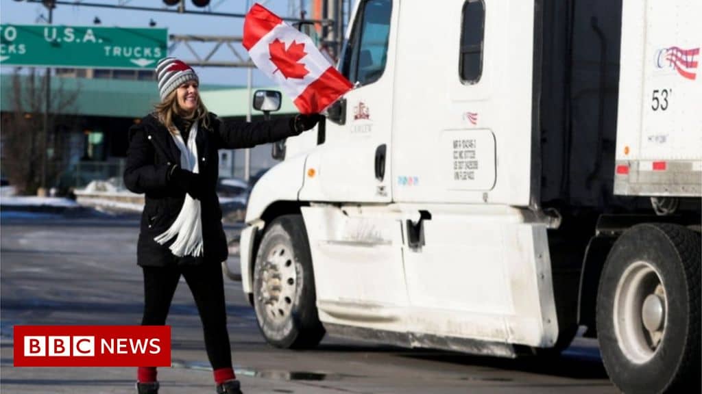 Ambassador Bridge: Canada court orders end to trucker blockade