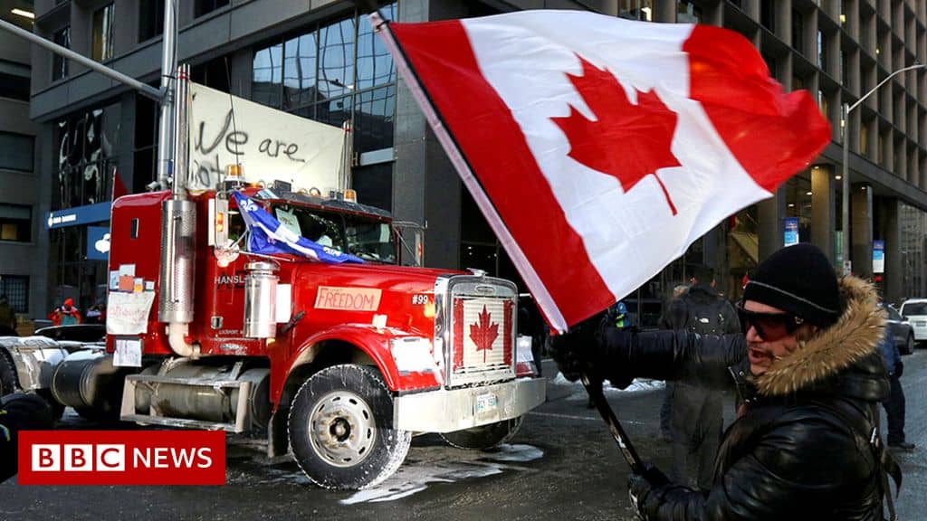 Canada trucker protest: Ottawa declares emergency