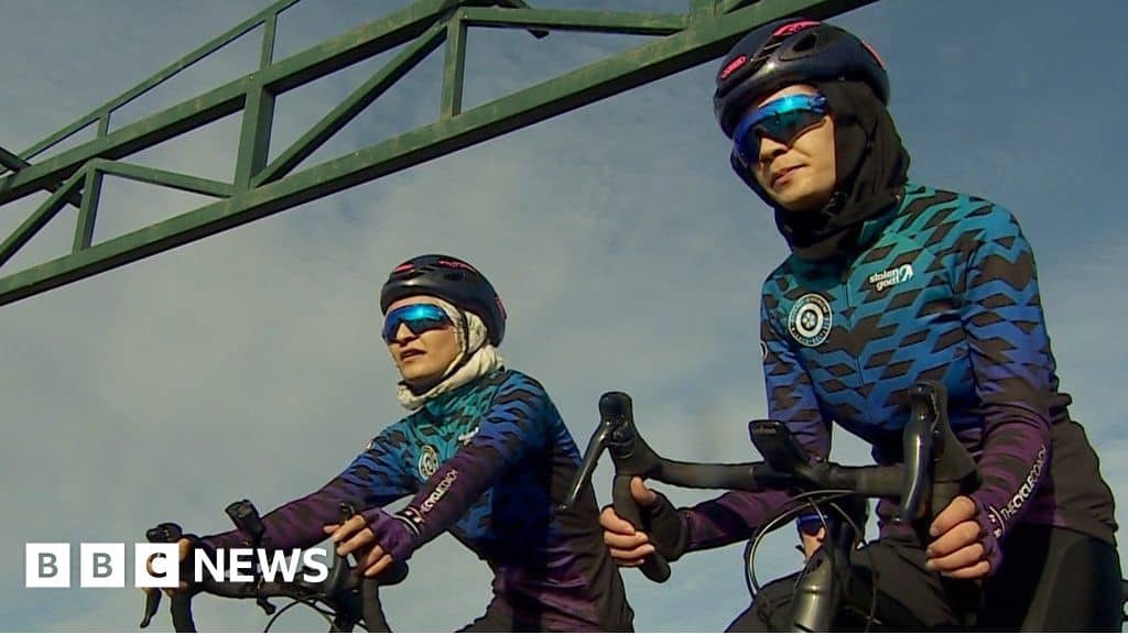 The Afghan women cyclists who fled the Taliban to pursue Olympic dream